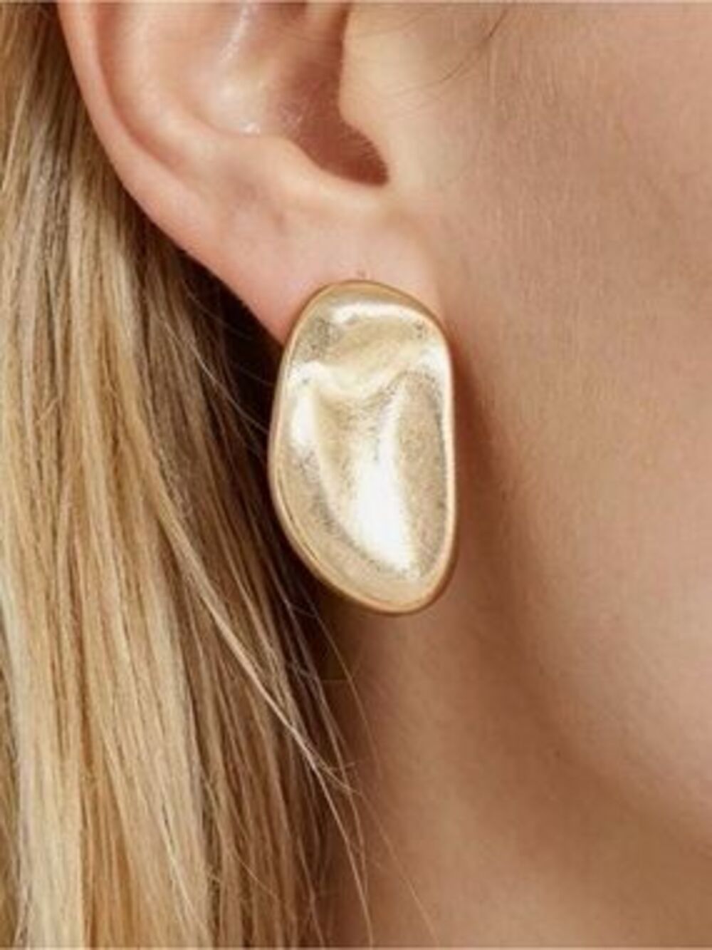Abstract Ripple Statement Earrings (5036)